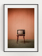 Vintage TV premium poster