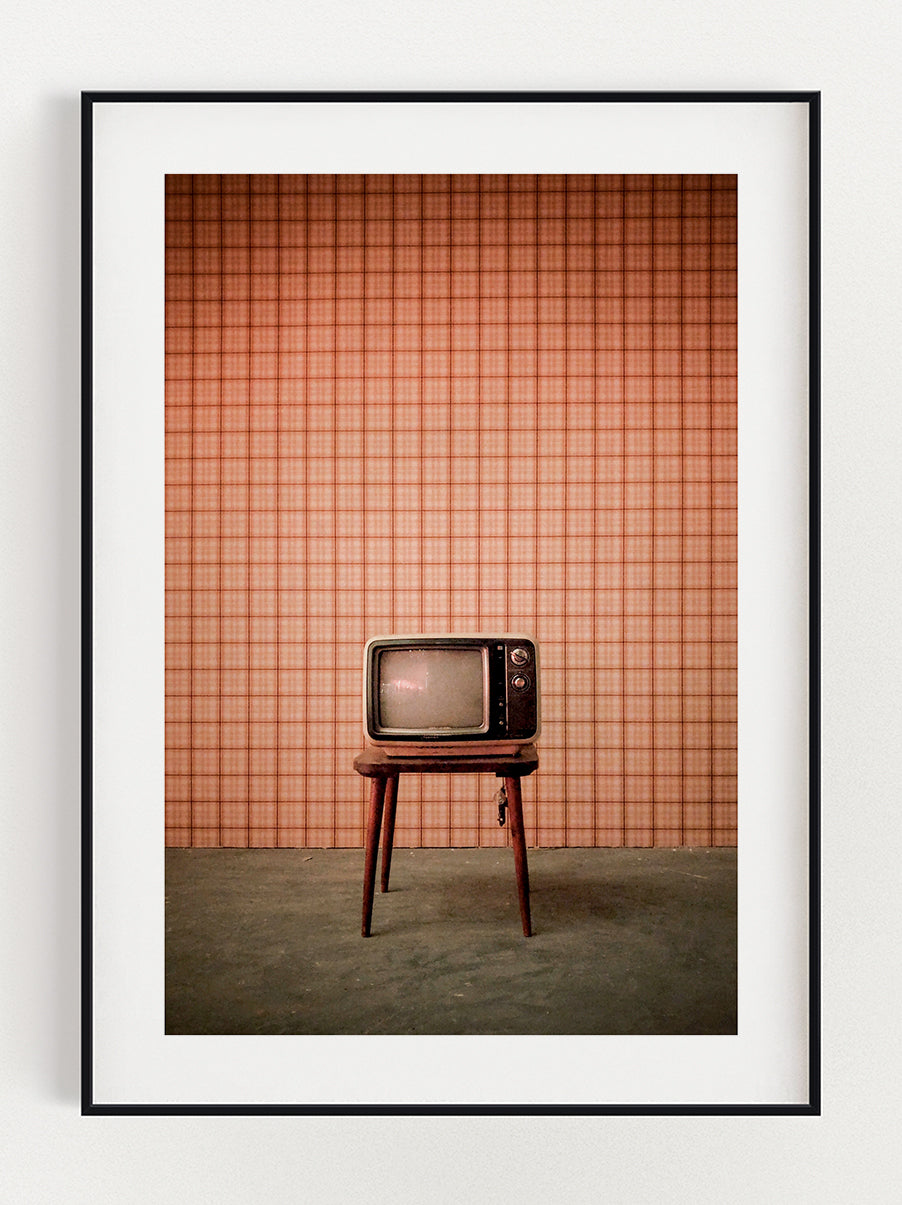Vintage TV premium poster