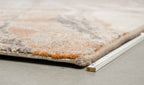 Design vloerkleed Zuiver Solar rechthoekig - grijs en terra