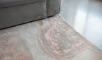 Design vloerkleed Zuiver Solar rechthoekig - grijs en terra