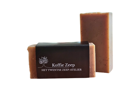 Handgemaakt en natuurlijke koffie zeep