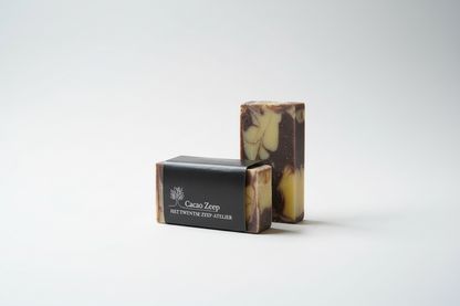 Handgemaakt en natuurlijke Cacao zeep