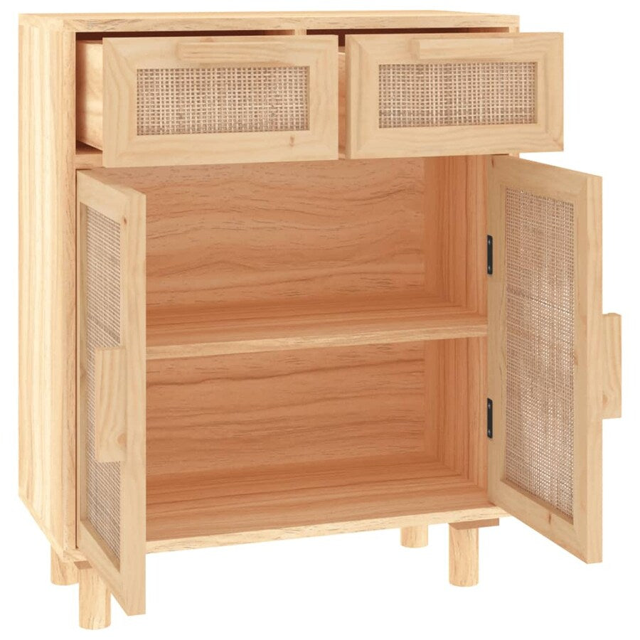 Dressoir van rotan met lades - meerdere kleuren