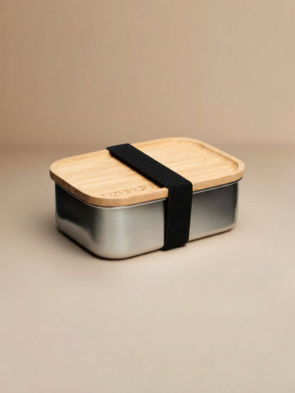 Bamboe en roestvrij staal lunchbox - 800 ml