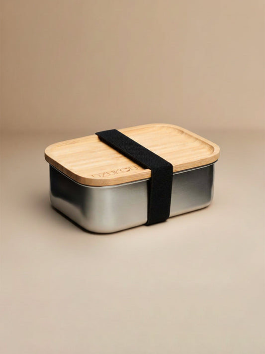 Bamboe en roestvrij staal lunchbox - 800 ml