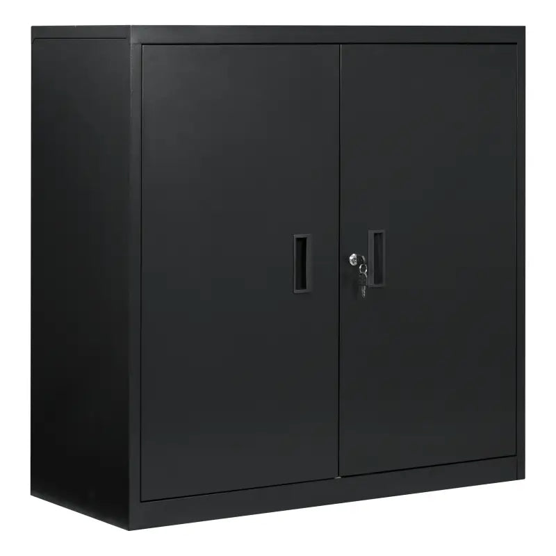 Vergrendelbare kast modern metaal - licht grijs of zwart