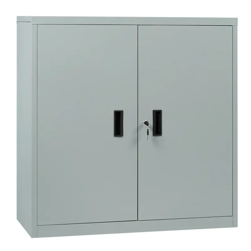Vergrendelbare kast modern metaal - licht grijs of zwart