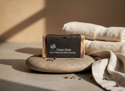 Handgemaakt en natuurlijke Cacao zeep