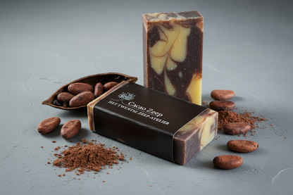 Handgemaakt en natuurlijke Cacao zeep