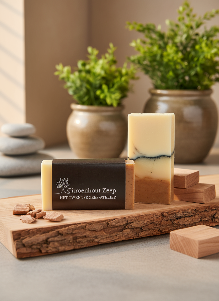 Handgemaakt en natuurlijke Citroenhout zeep