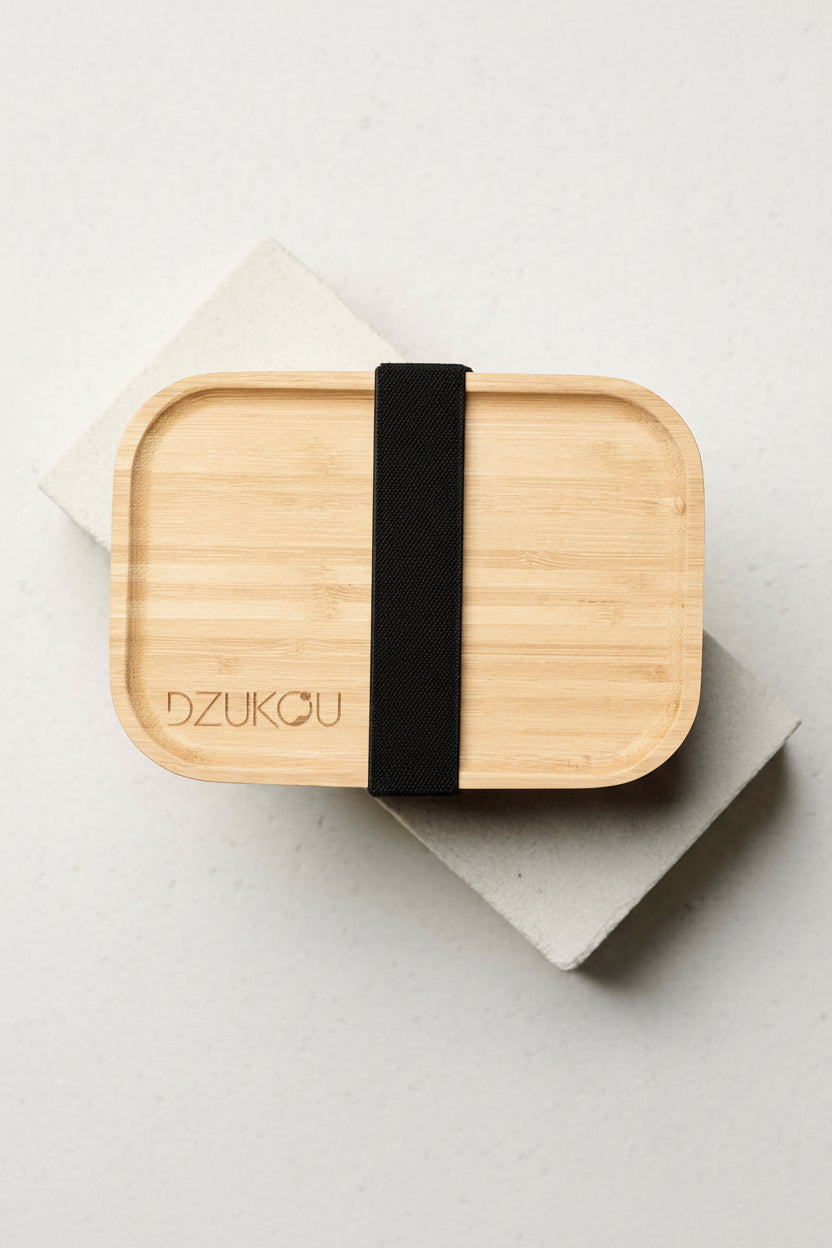 Bamboe en roestvrij staal lunchbox - 800 ml