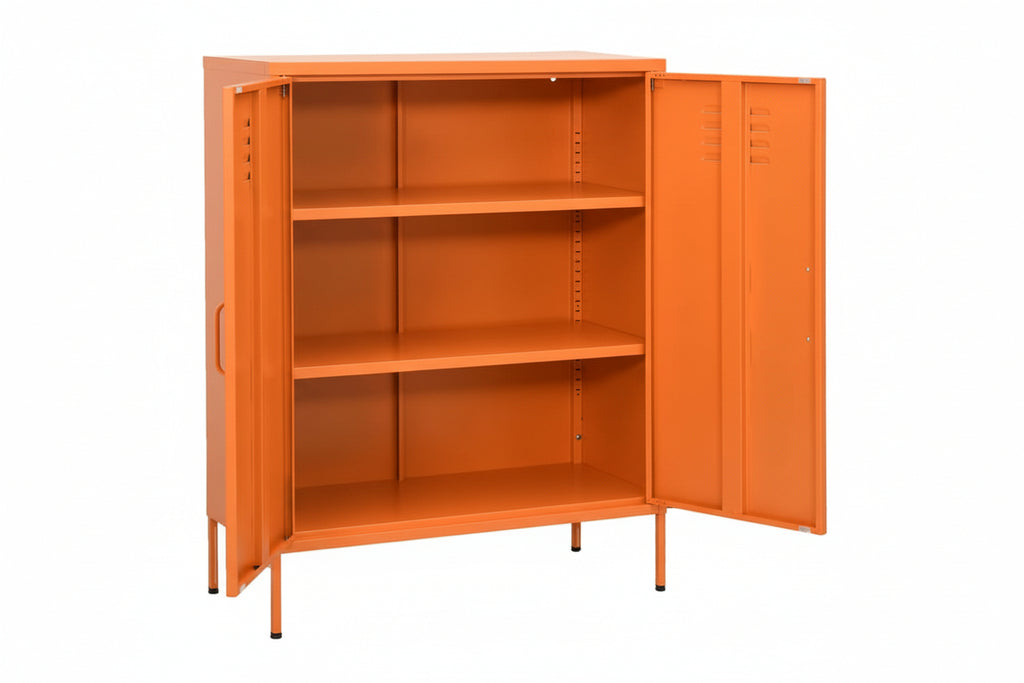 Design metalen kast 2-deurs - meerdere kleuren