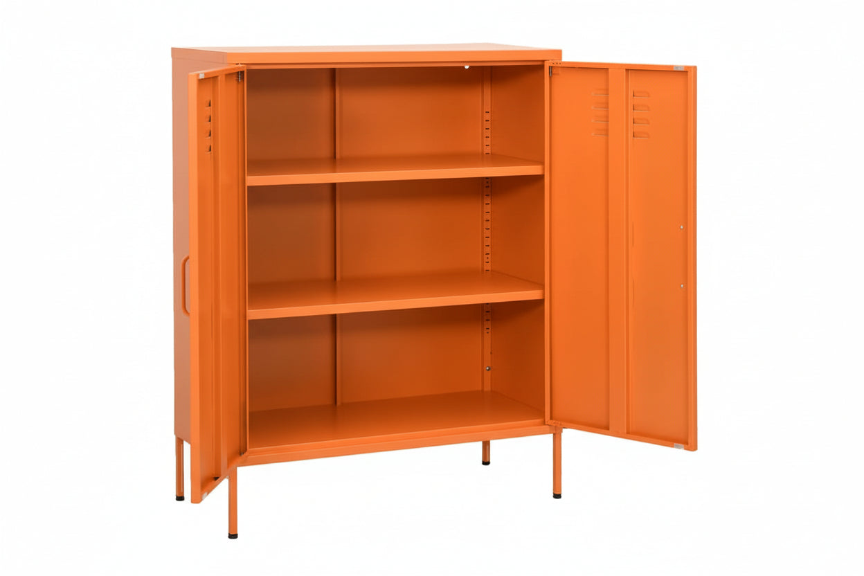 Design metalen kast 2-deurs - meerdere kleuren