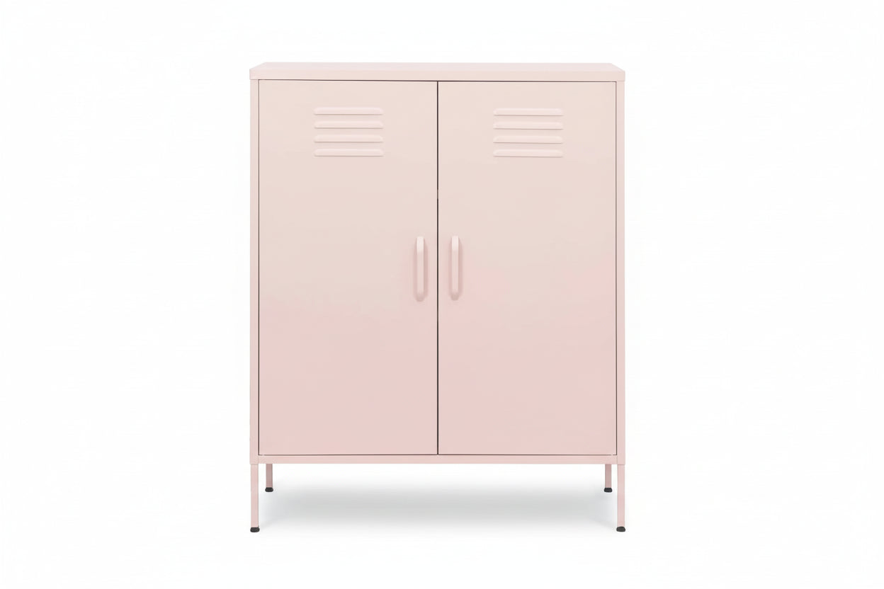 Design metalen kast 2-deurs - meerdere kleuren