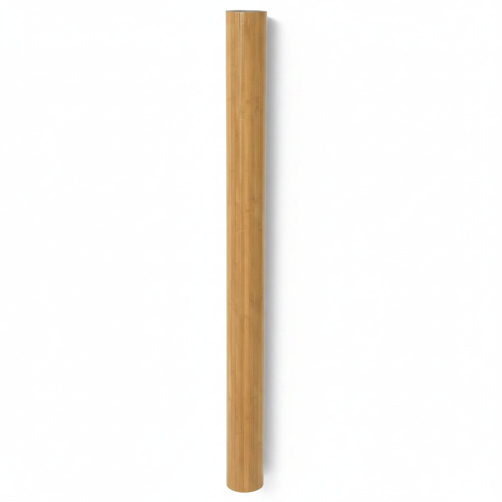 Design kamerscherm scheidingswand van bamboe 250 x 165 cm - bruin