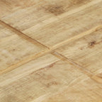 Design salontafel vierkant van massief mango hout - bruin