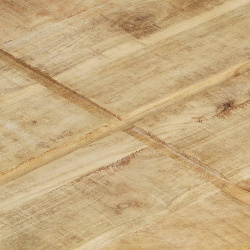 Design salontafel vierkant van massief mango hout - bruin