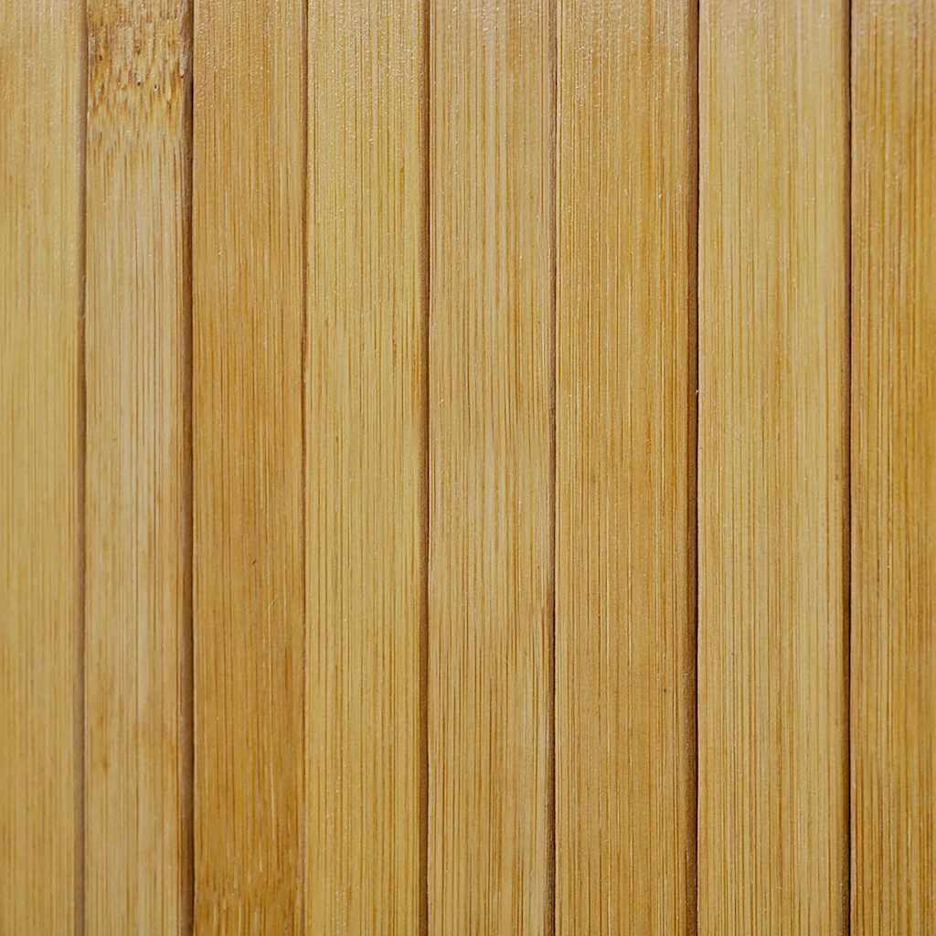 Design kamerscherm scheidingswand van bamboe 250 x 165 cm - bruin