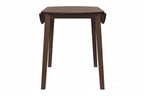 Compact inklapbare ronde eettafel van massief rubber hout 90 cm - meerdere kleuren