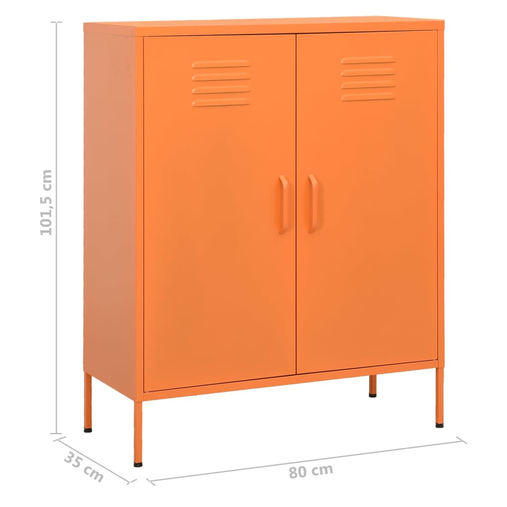 Design metalen kast 2-deurs - meerdere kleuren