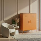 Design metalen kast 2-deurs - meerdere kleuren