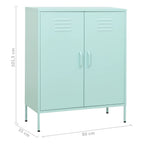 Design metalen kast 2-deurs - meerdere kleuren