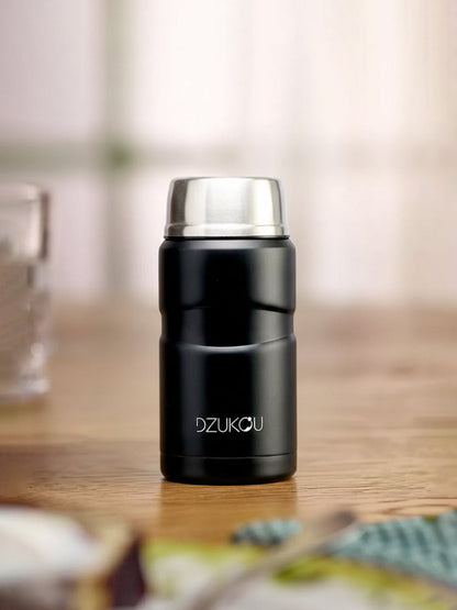 Lunch en yoghurt box voor onderweg van roestvrijstaal 750 ml - wit of zwart