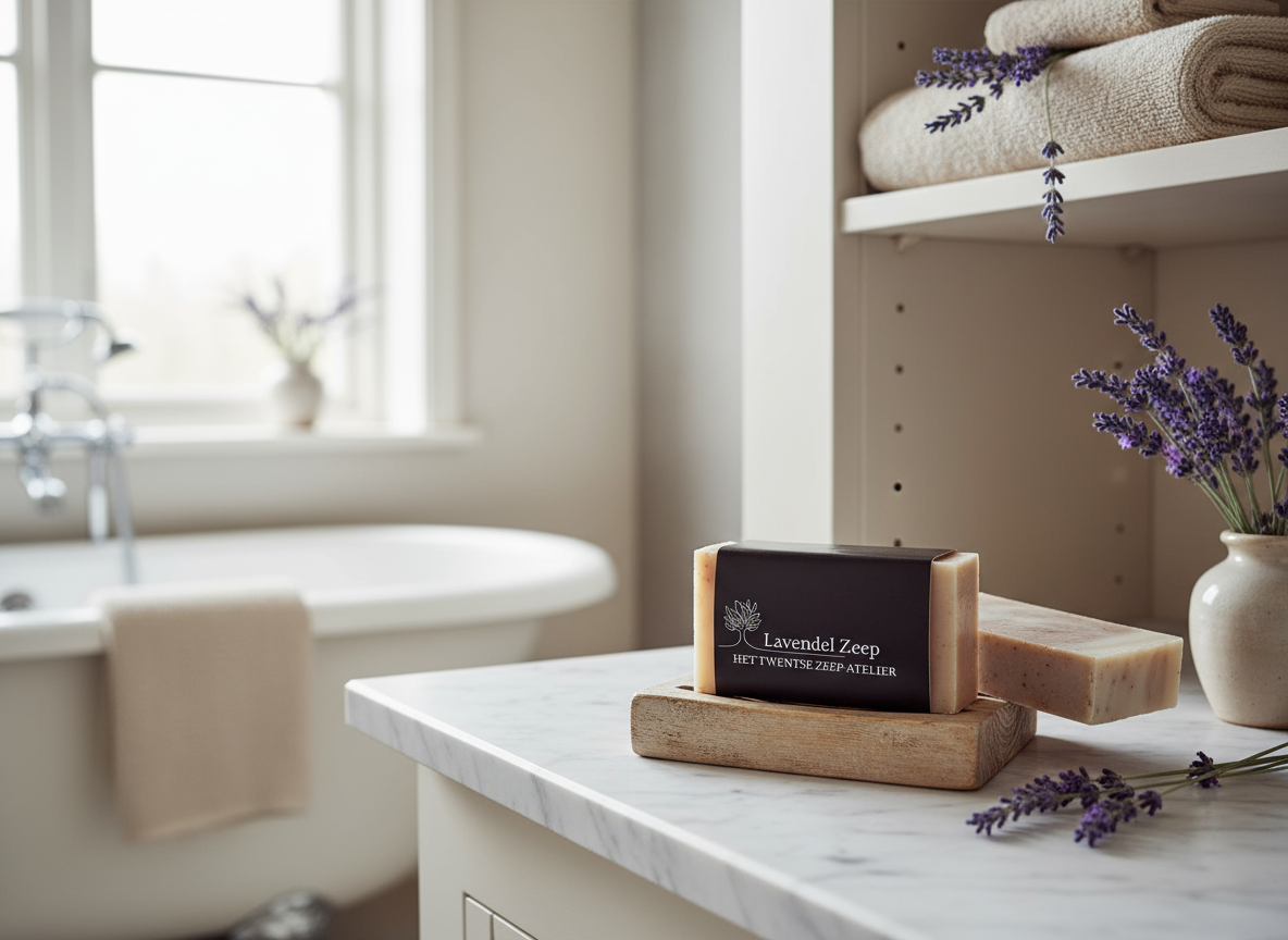 Handgemaakt en natuurlijke Lavendel zeep