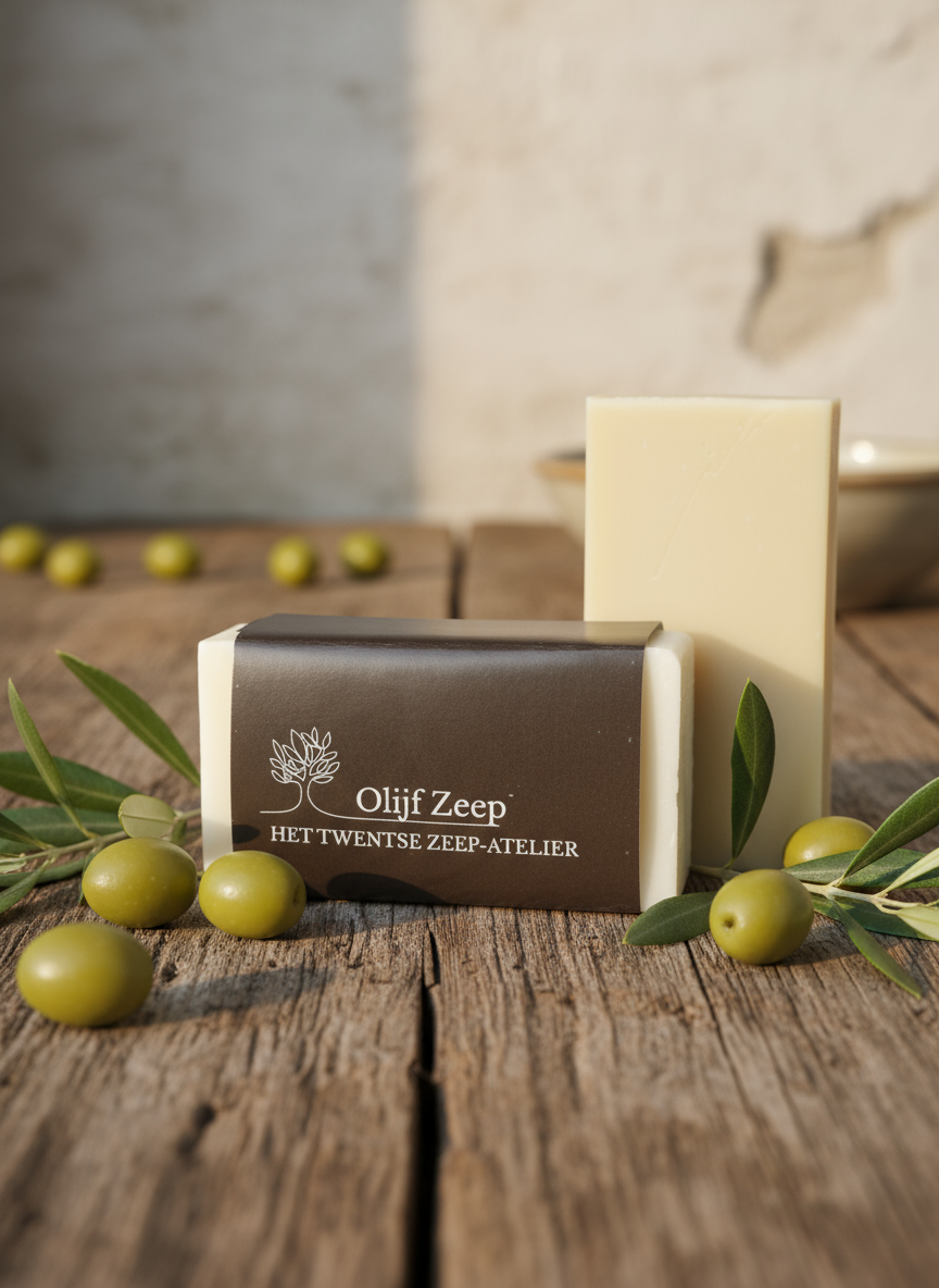 Handgemaakt en natuurlijke Olijf zeep