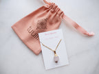 Handgemaakte Rozenkwarts ketting voor liefde en balans - roze en goud