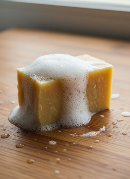 Biologisch natuurlijk en handgemaakte schoonmaakzeep