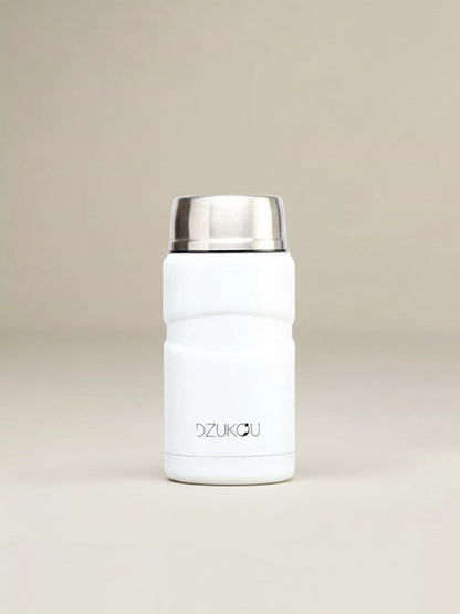 Lunch en yoghurt box voor onderweg van roestvrijstaal 750 ml - wit of zwart