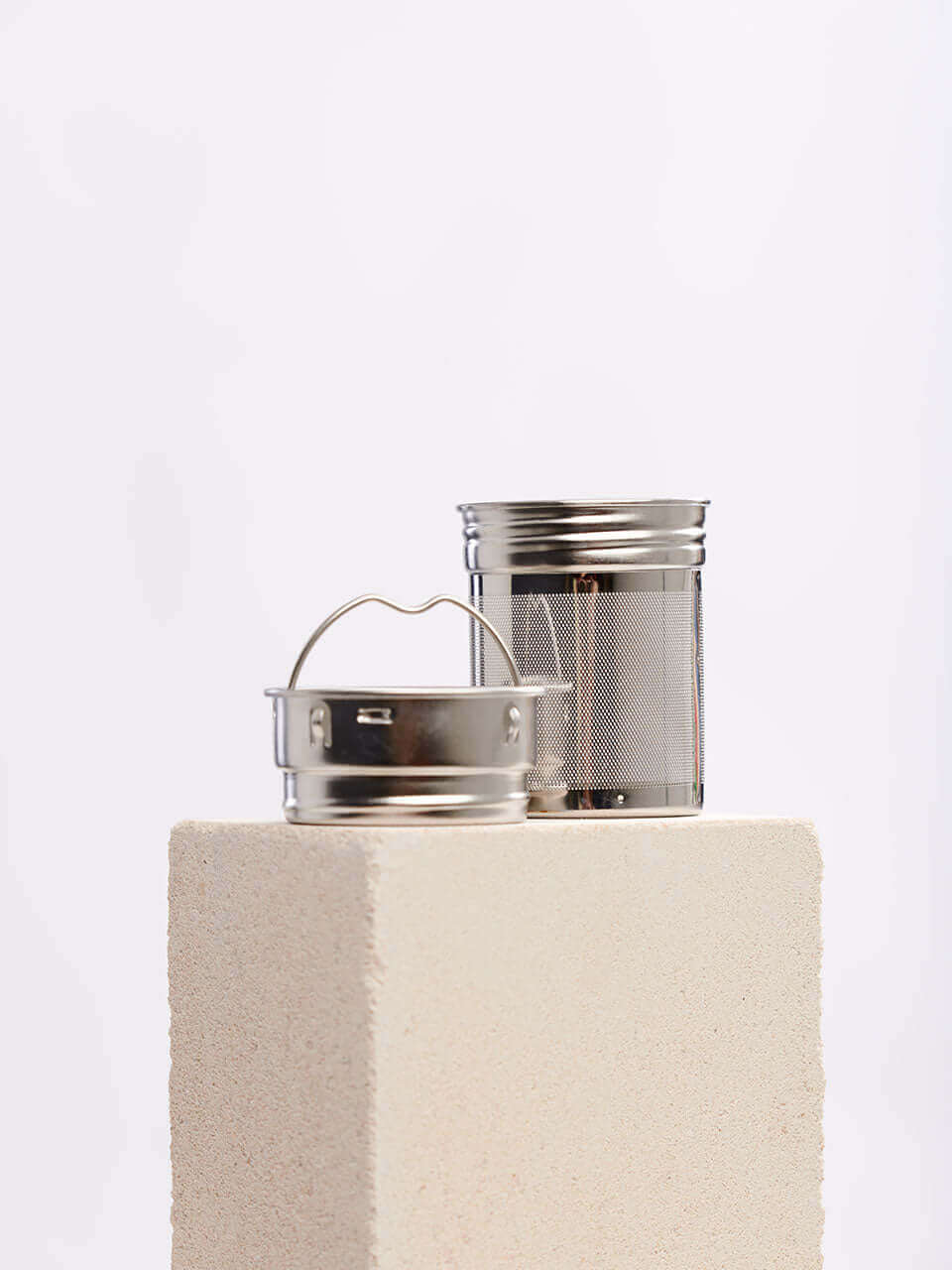 Glazen theefles infuser voor onderweg 450 ml - meerdere varianten