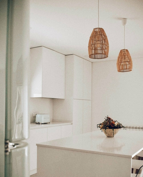 Ayana natuurlijke rotan lampenkap hanglamp